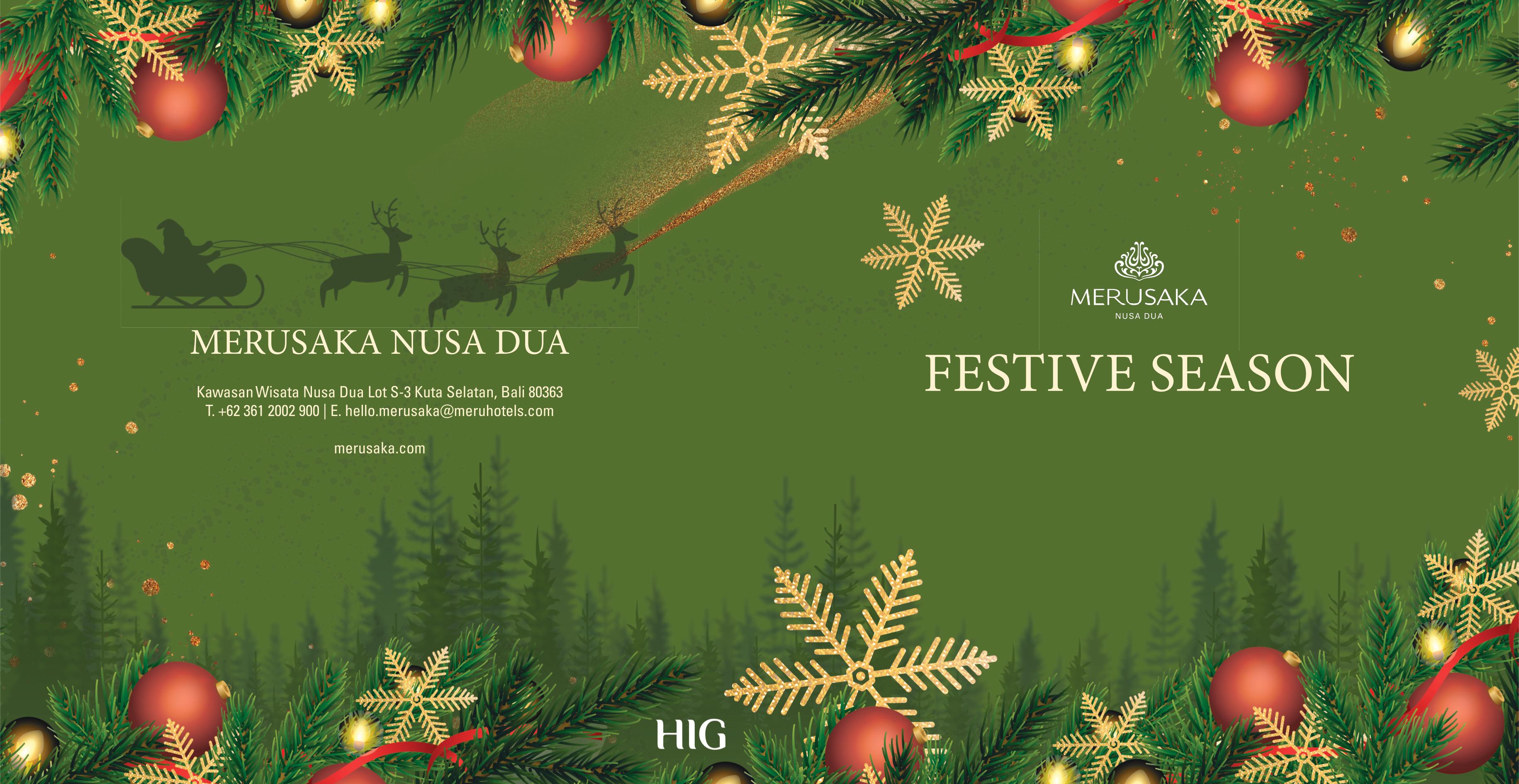 Christmas and New Year in Merusaka Nusa Dua